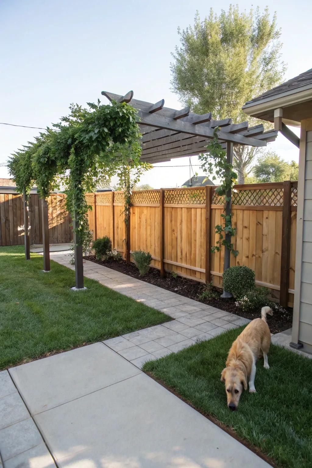 Hue structures preserve your dog's coolness and ease.
