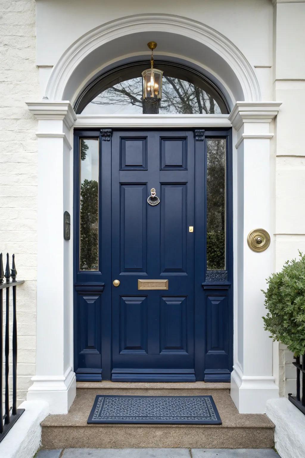 Revitalize your home's aesthetic using striking door shades.
