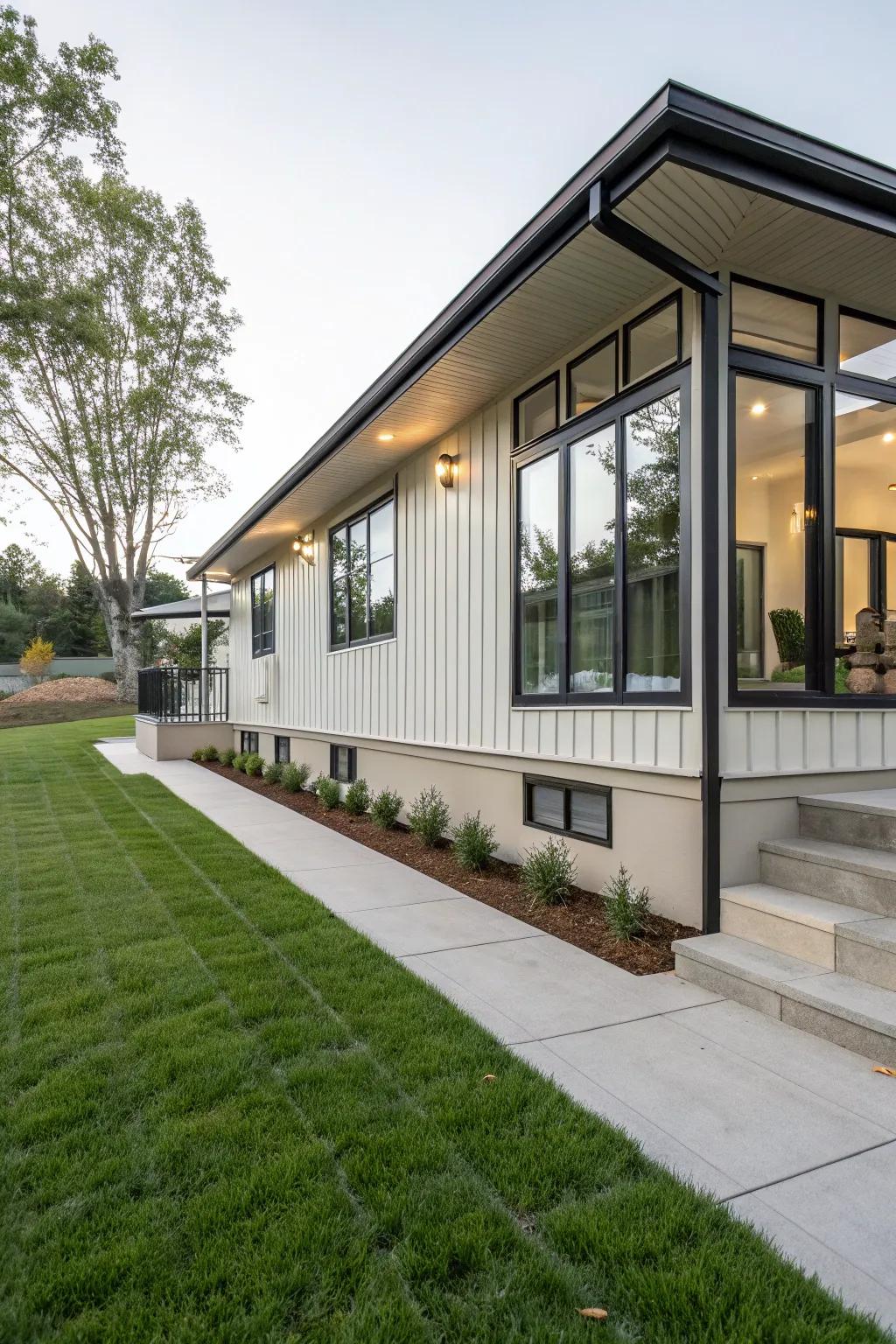 New base elements can rejuvenate your home's exterior facade.