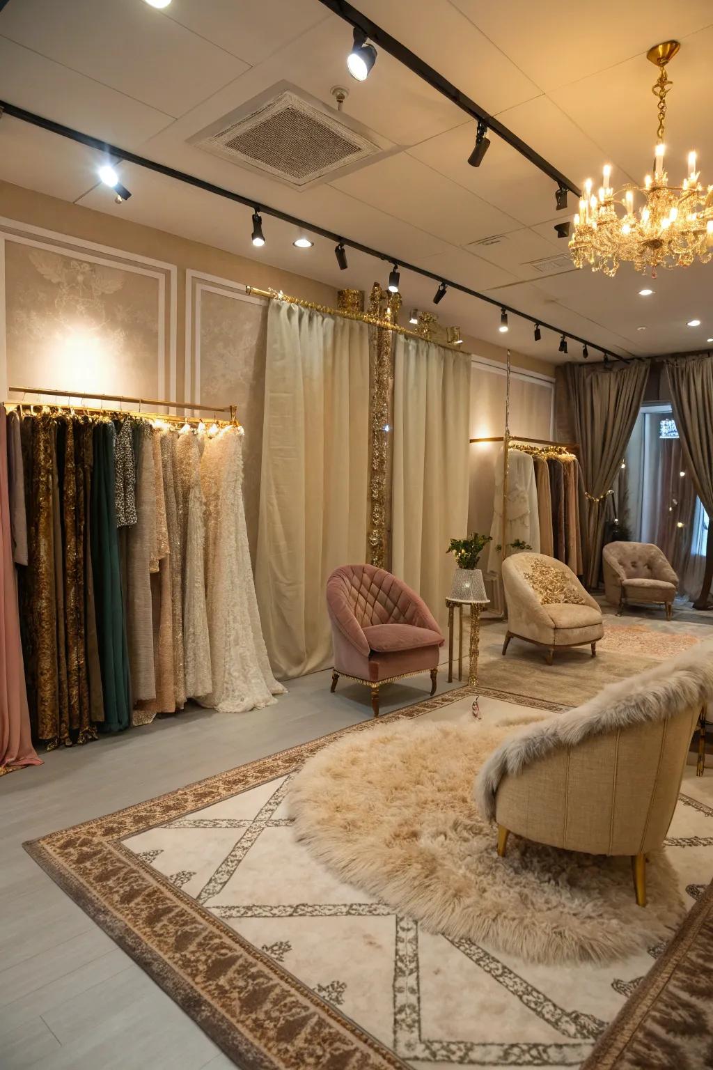 Lavish textiles introduce a layer of indulgence and ease.