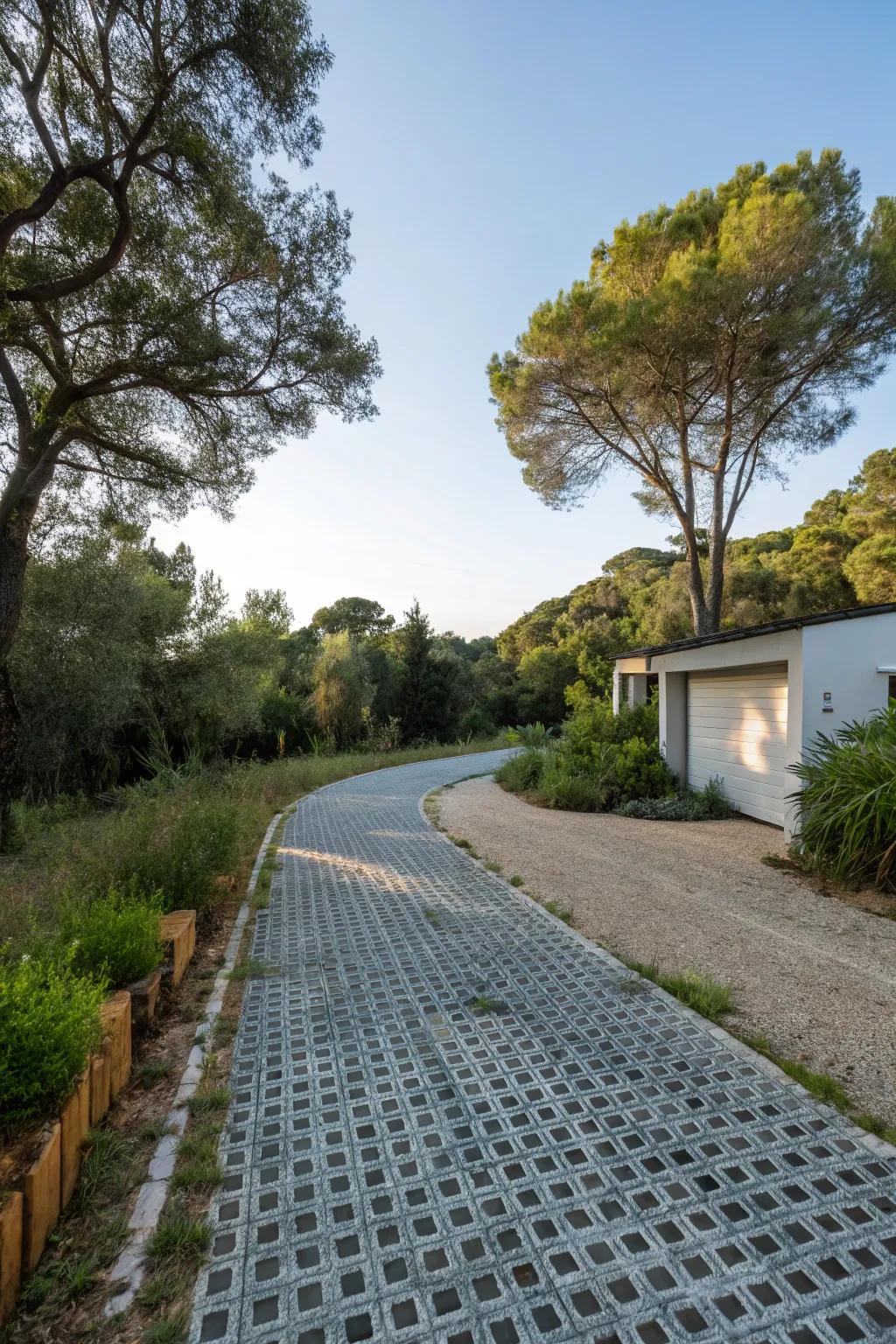 Environmentally friendly tiles offer both sustainability and beauty.