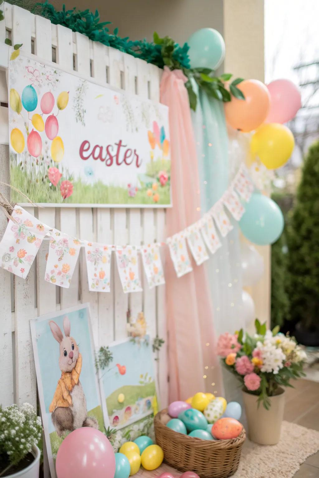 Joyful holiday banners contribute a celebratory detail to any visual background.