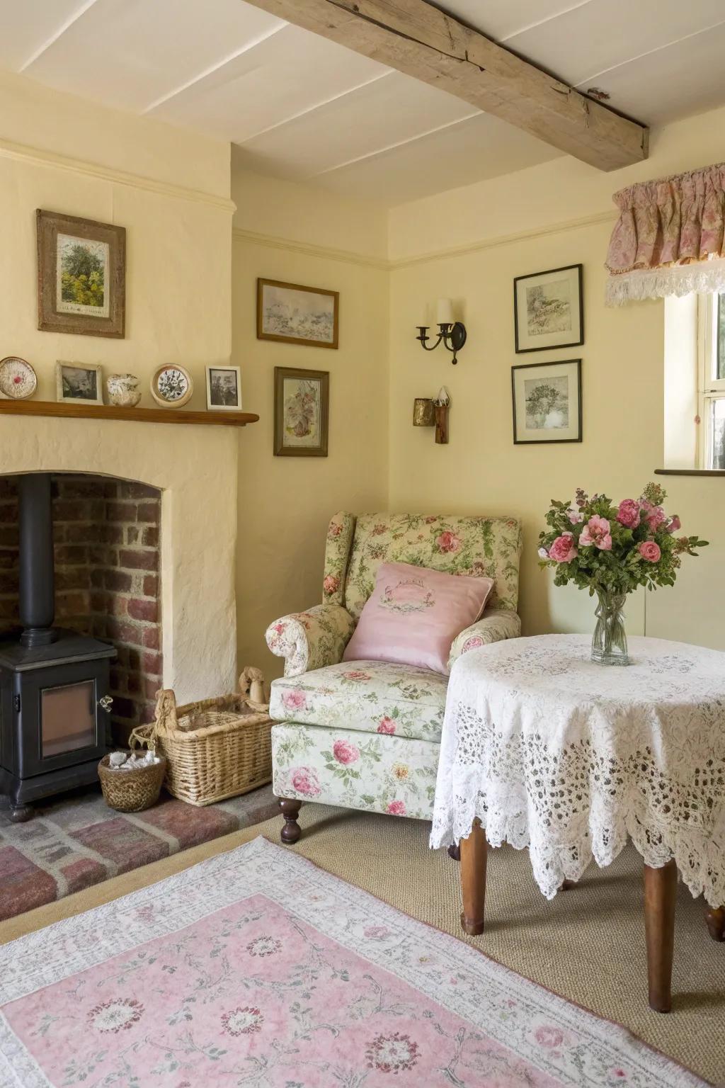 Achieve serenity through muted light and natural hues.