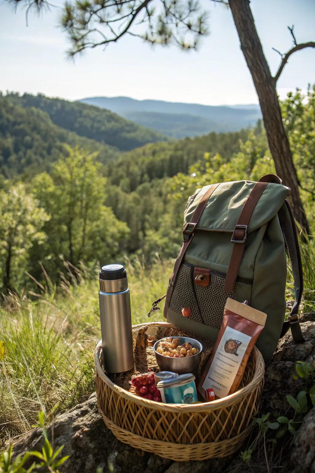 Equip yourself for an outdoor adventure with vital equipment.