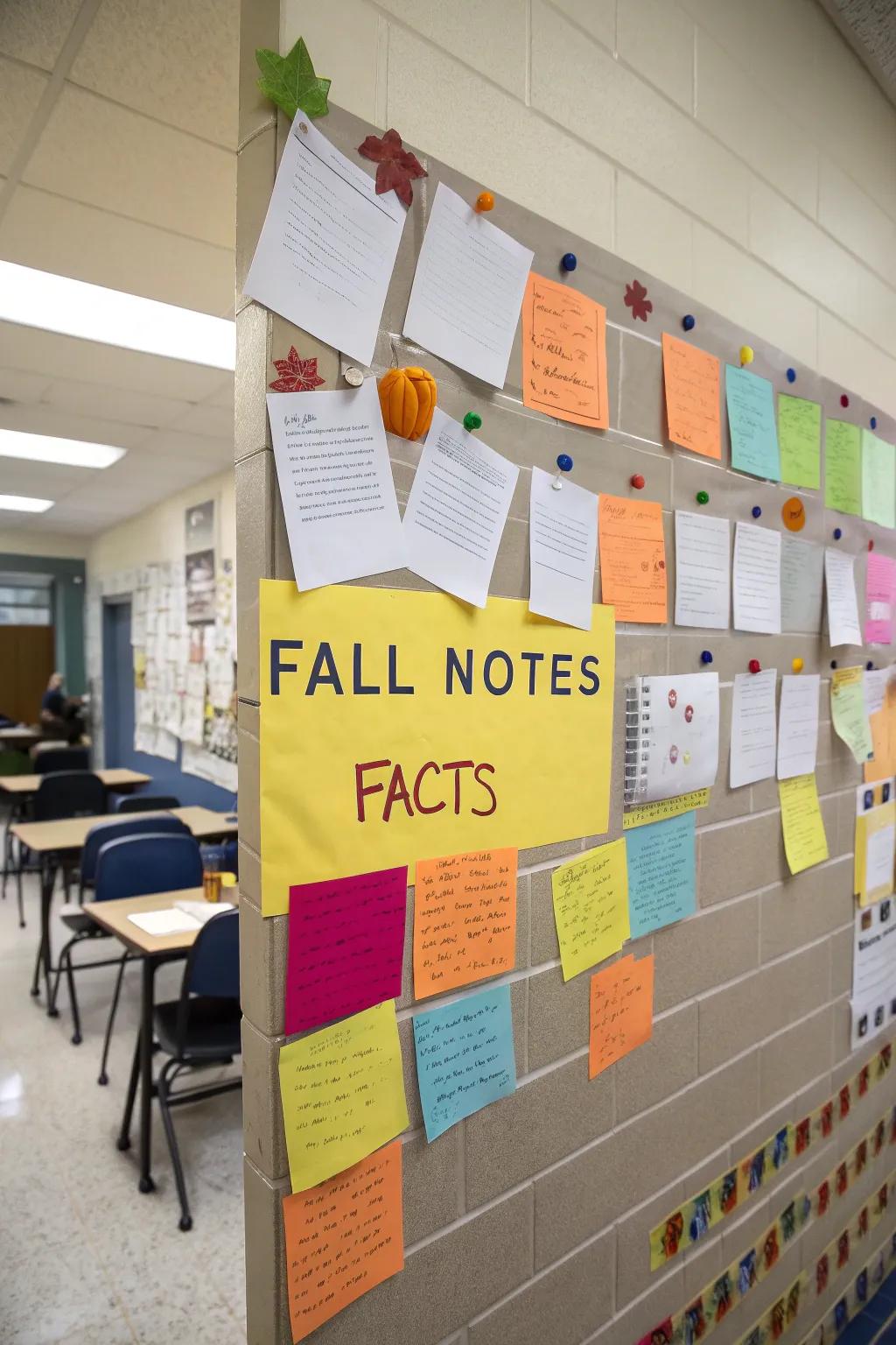 Harvest-themed hub to showcase student learning.