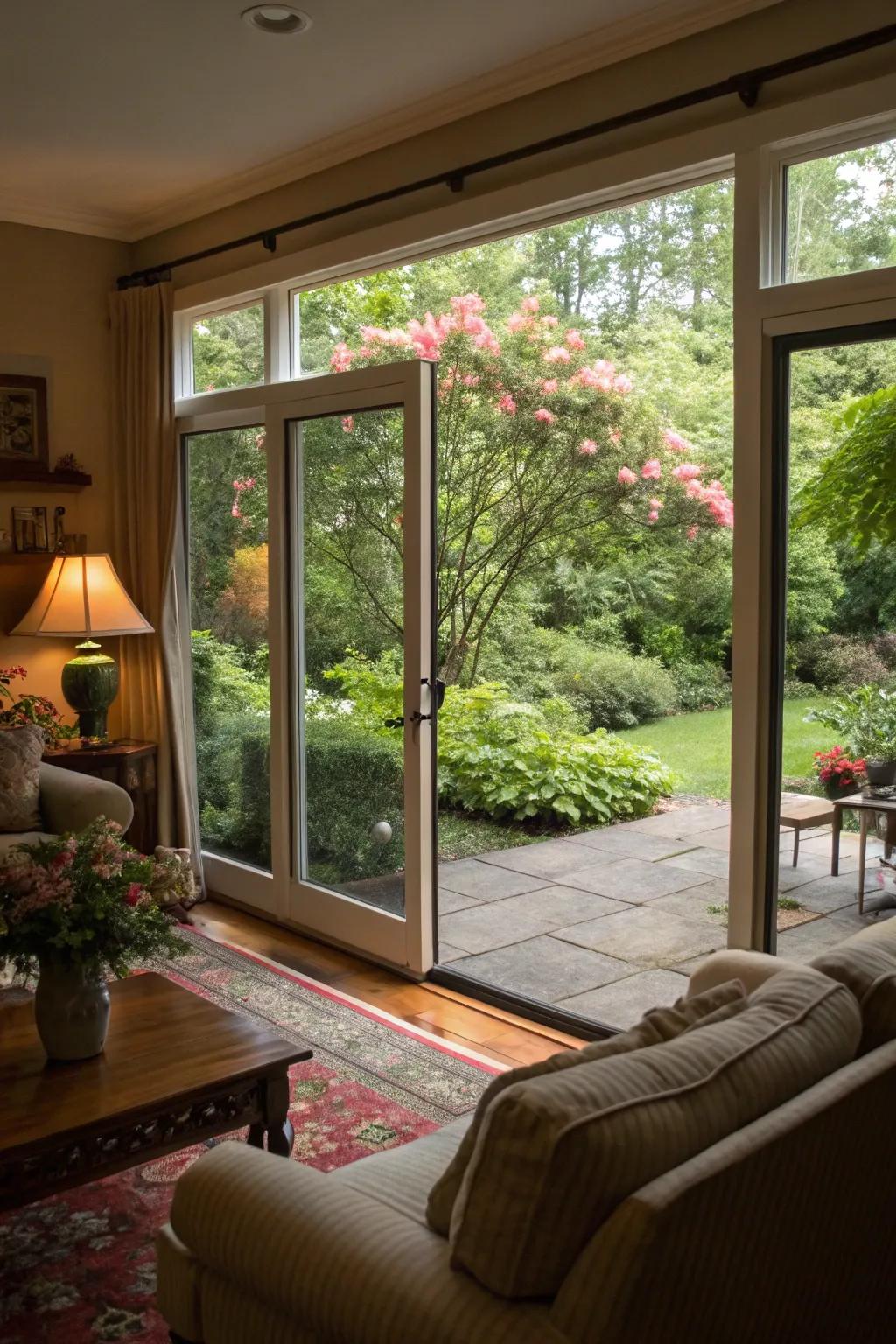 A seamless indoor-outdoor flow enhances openness.