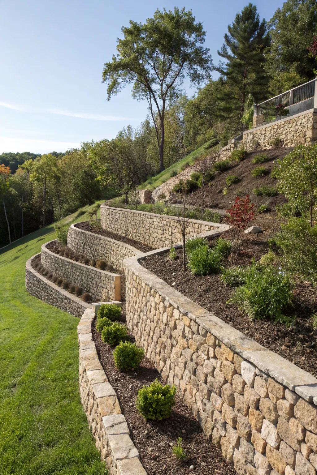 Support structures can be both practical and visually attractive.