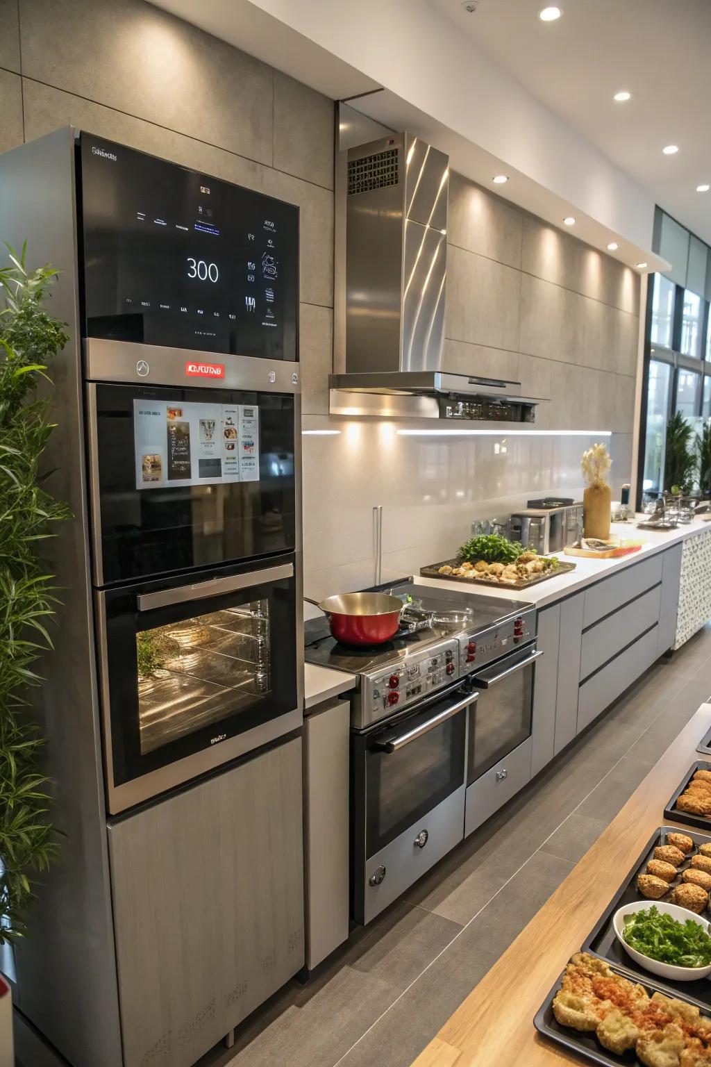 Modern kitchen devices bring gourmet cooking to your fingertips.