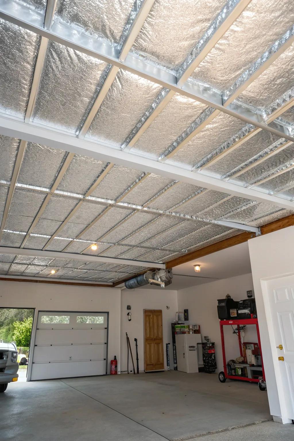 Reflective shields provide superior insulation, promoting energy efficiency.