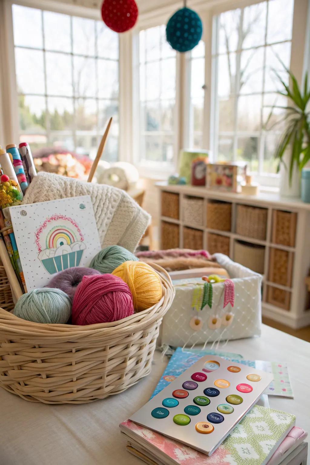 Artistic inspiration designed for the mom with a creative side.