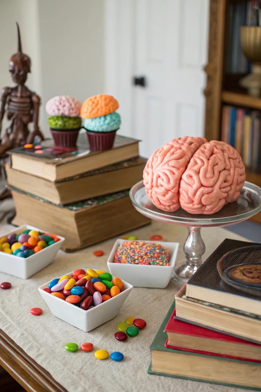 Literary and cognitive treats add an intellectual twist to your celebration.
