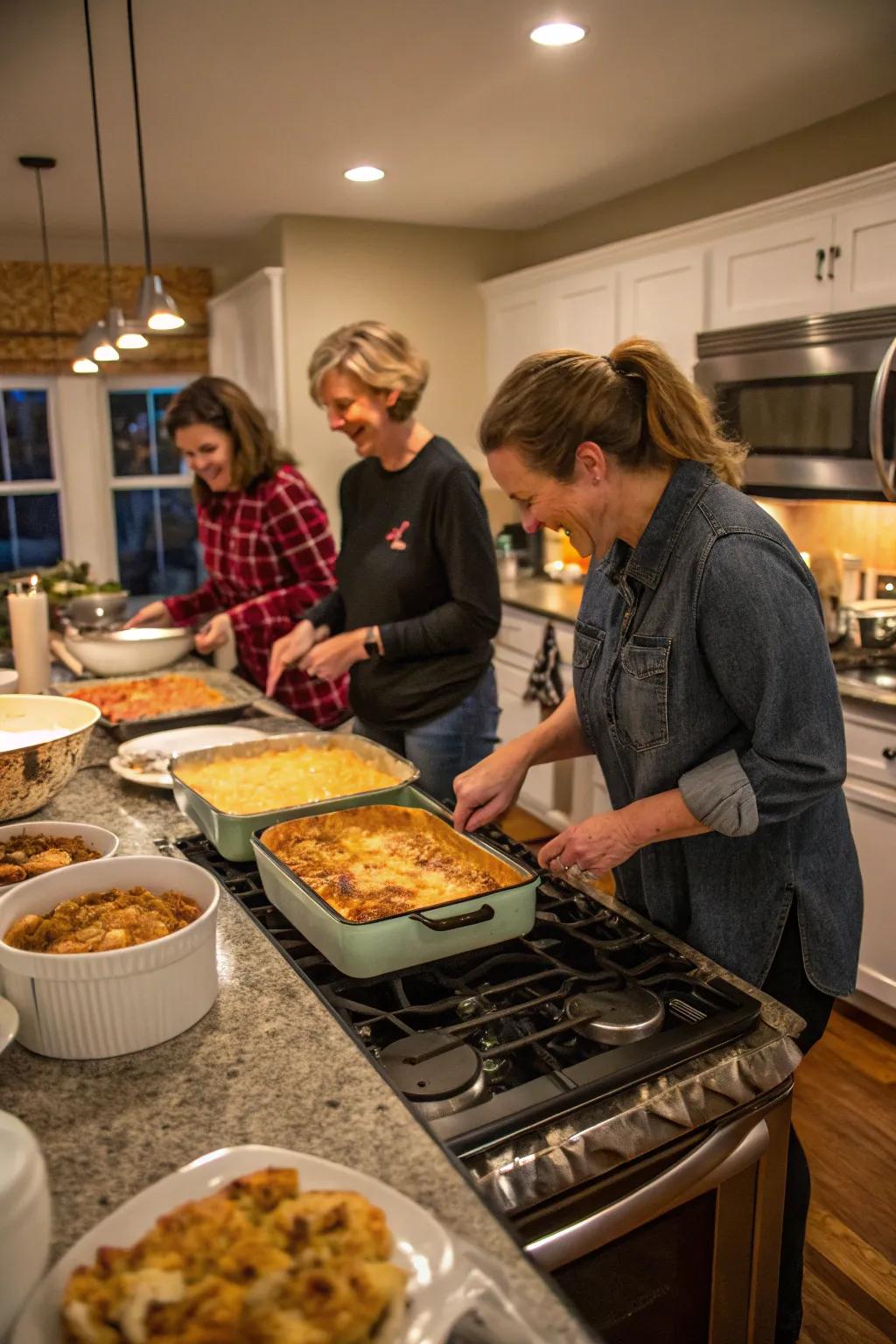 Discover new tastes through a casserole cook-off.