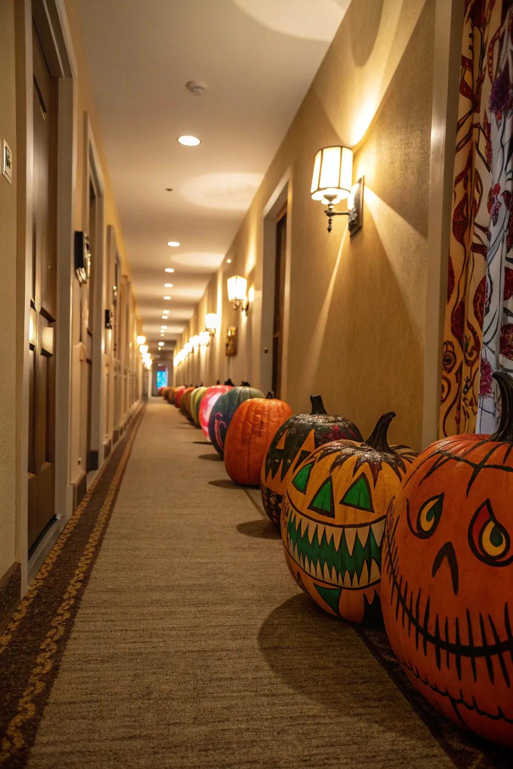 Pumpkins carry a classic Halloween appeal.