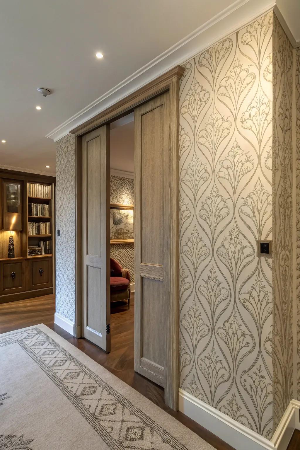 Custom finishes ensure that sliding doors blend perfectly with your decor.