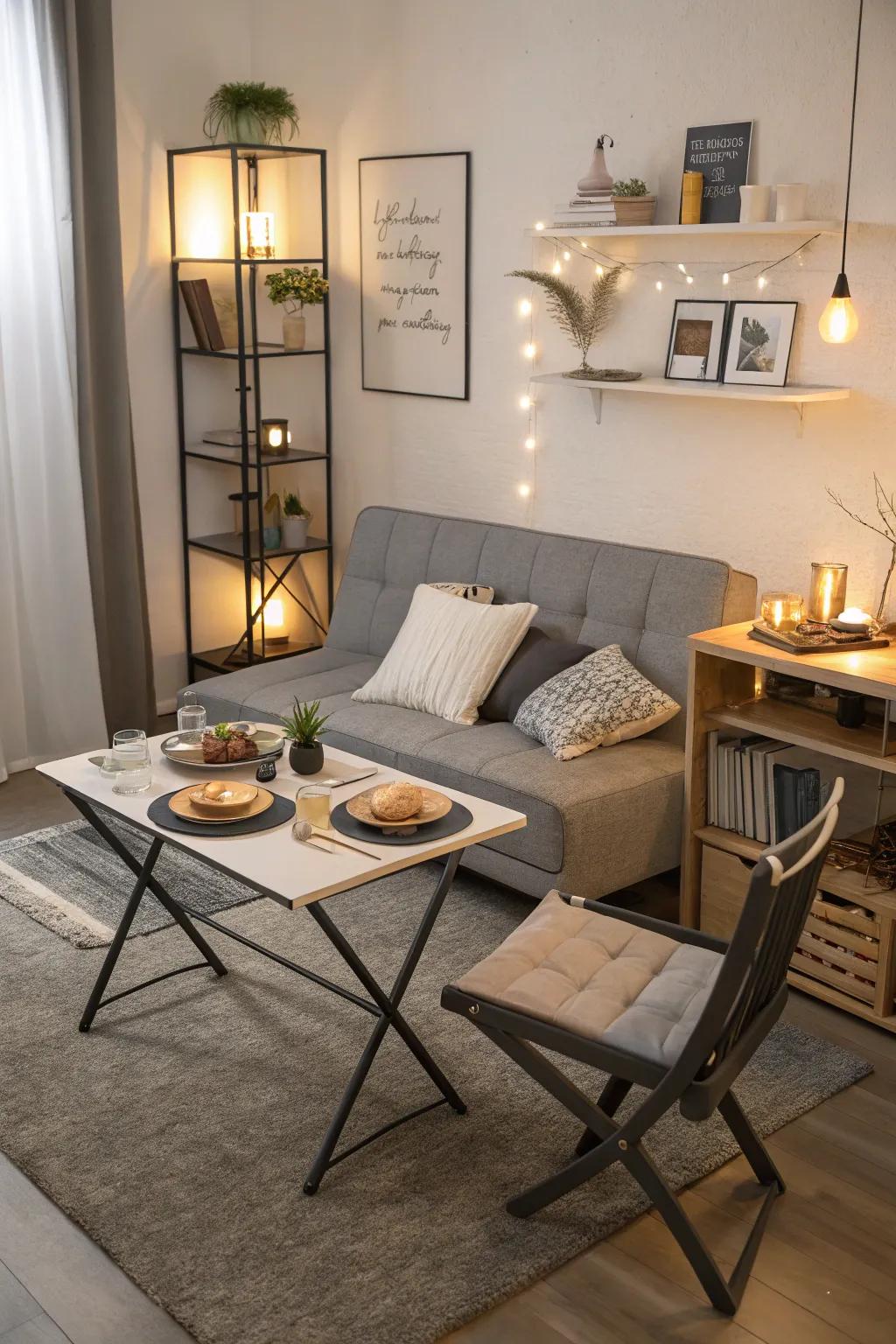 Versatile furnishings adjust to your lifestyle and area requirements.