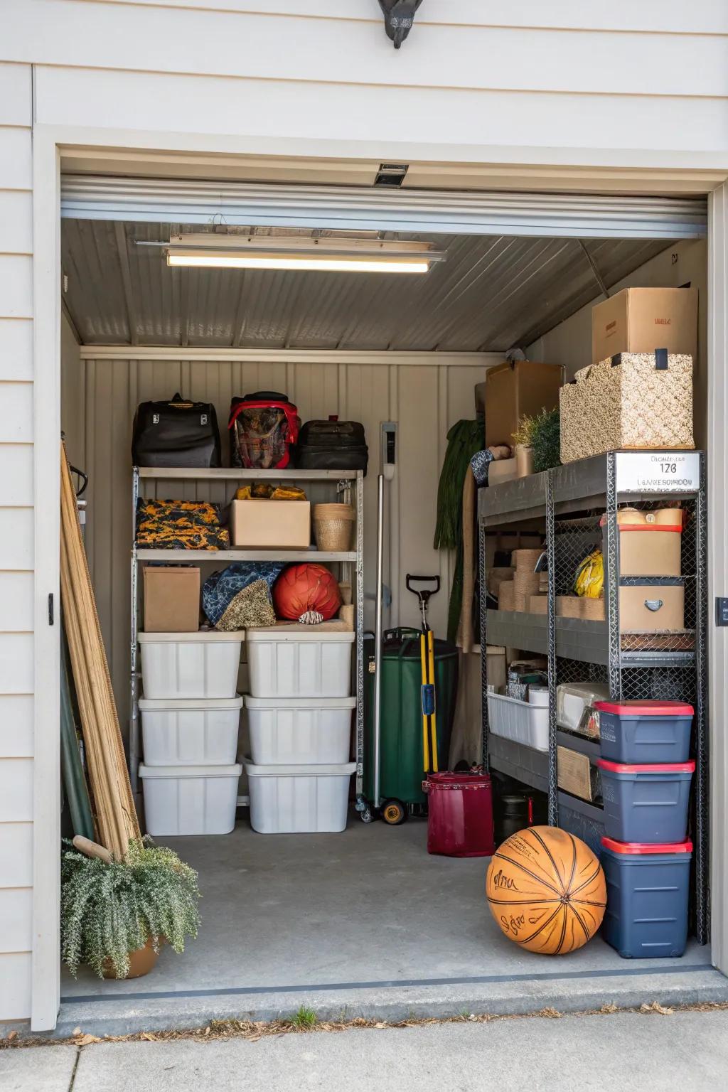 Organize items by how frequently you need them for fast access.
