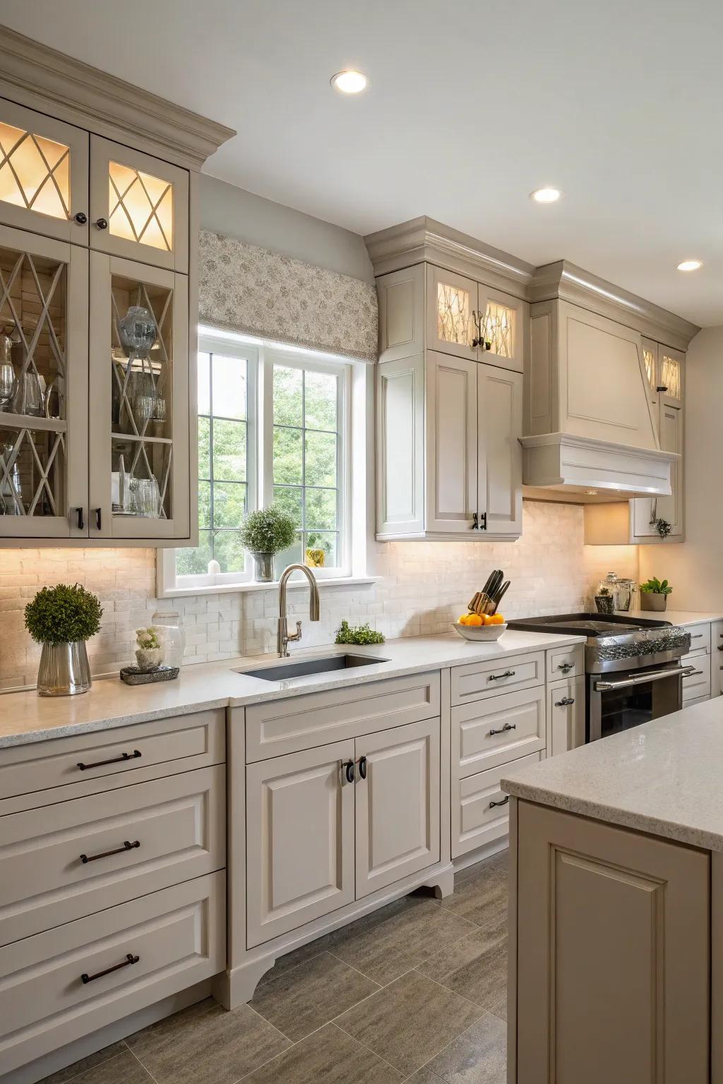Non-glossy finishes deliver a sophisticated and understated appearance for cooking areas.