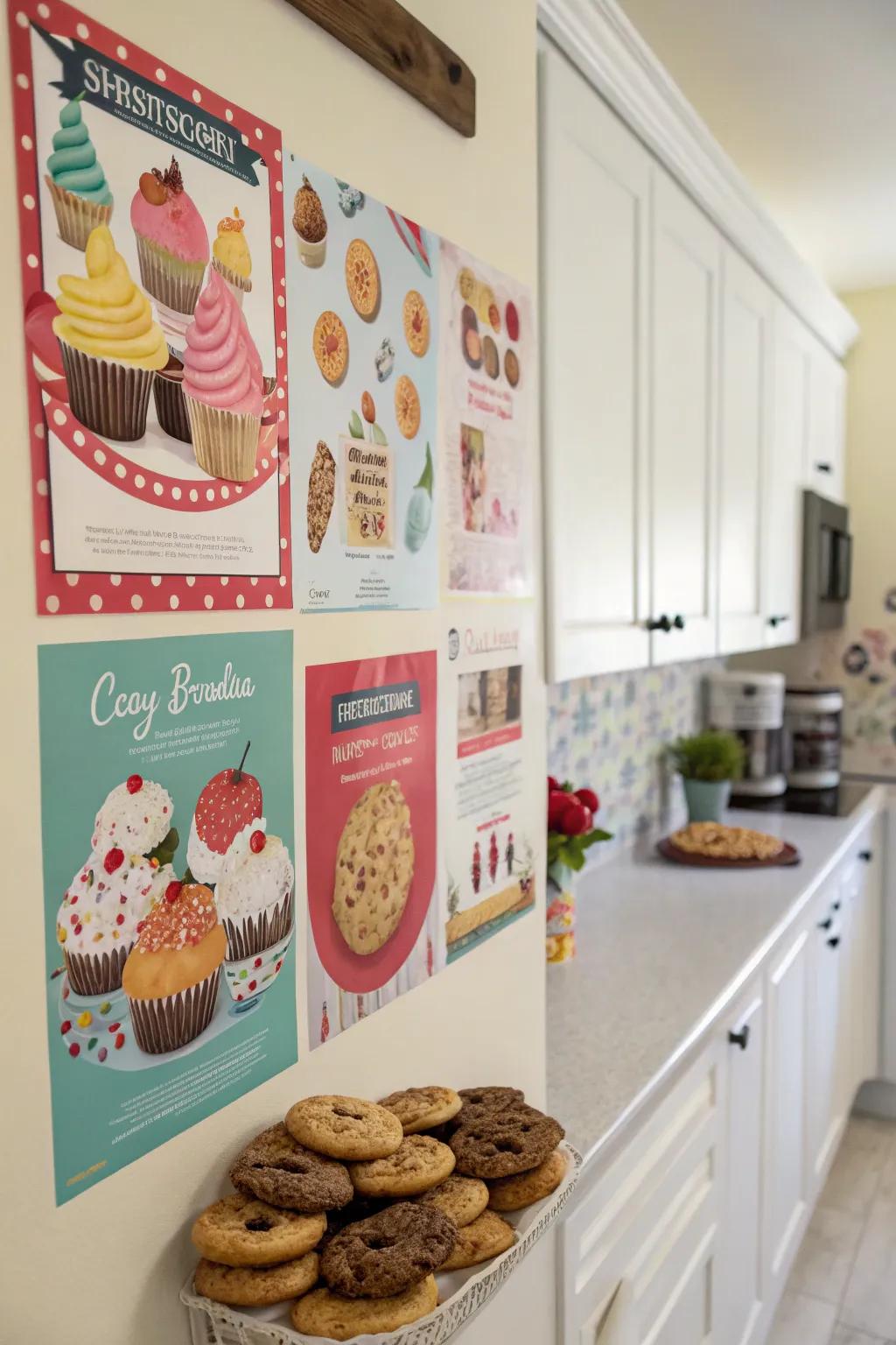 Baking-inspired posters for those who adore baking.