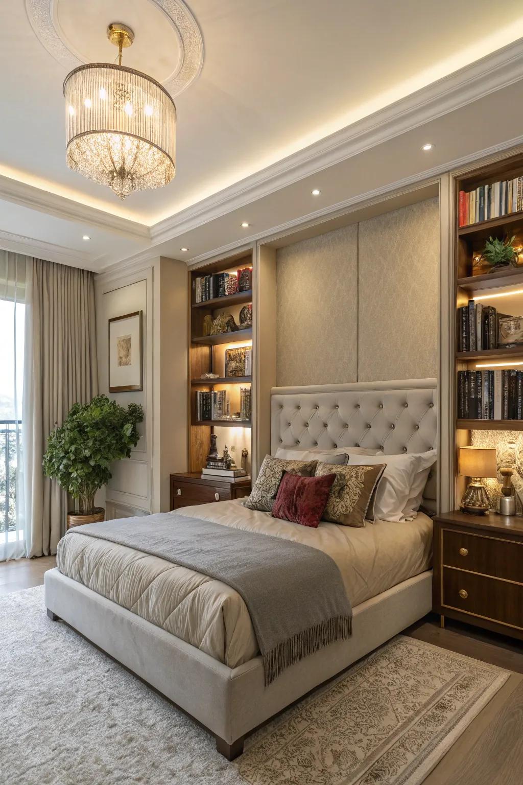 Corner spaces can be both functional and decorative.