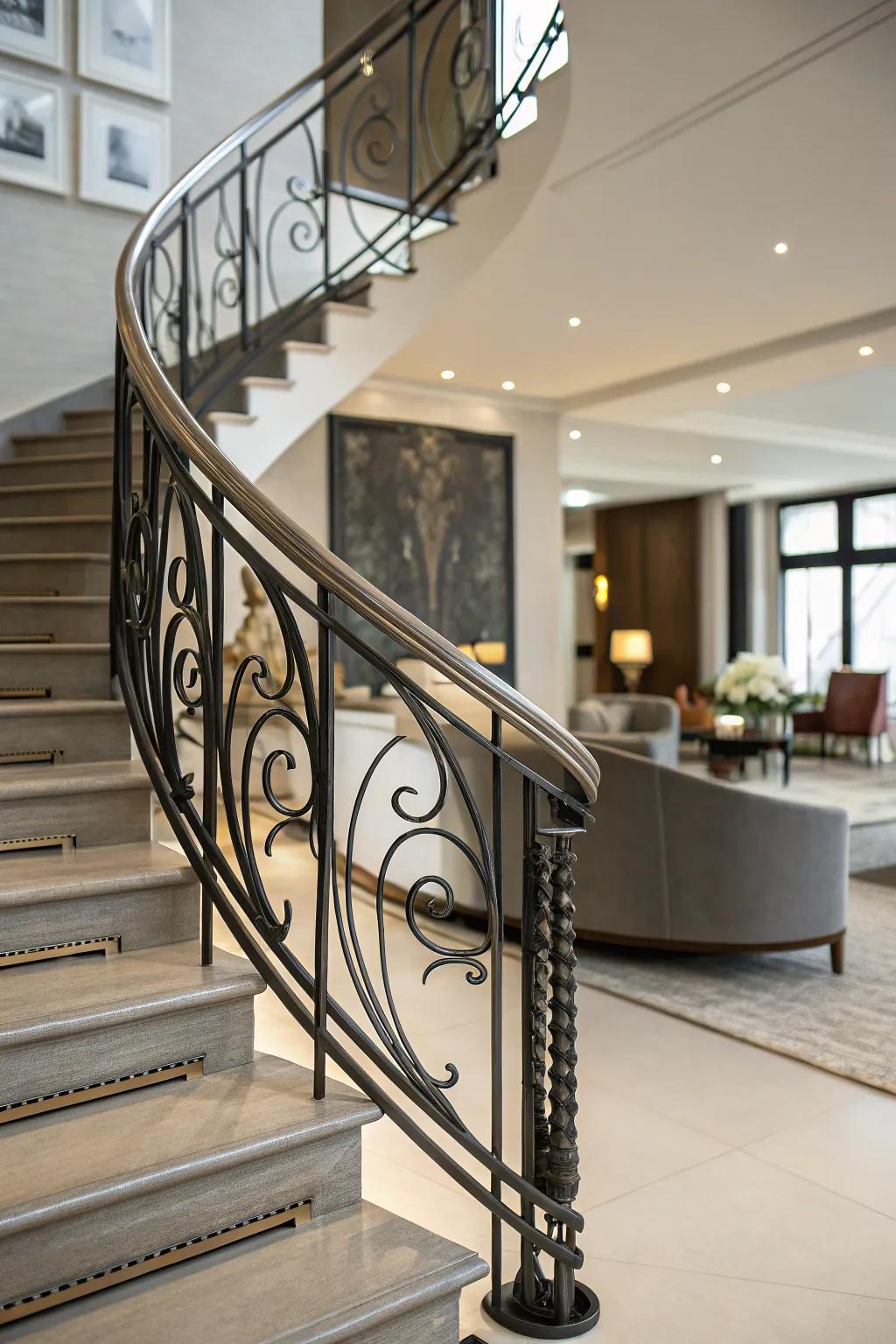 Add refinement through designs featuring curves.