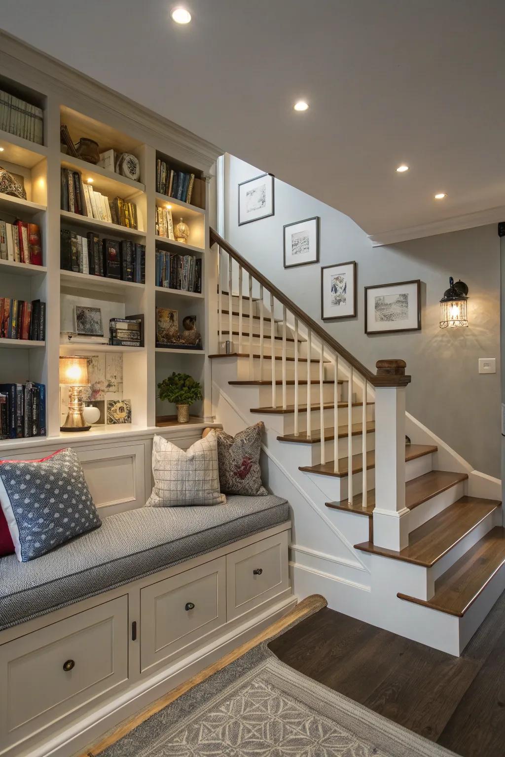 Dual-purpose platforms enhance usability and inject inventive sophistication into your dwelling.