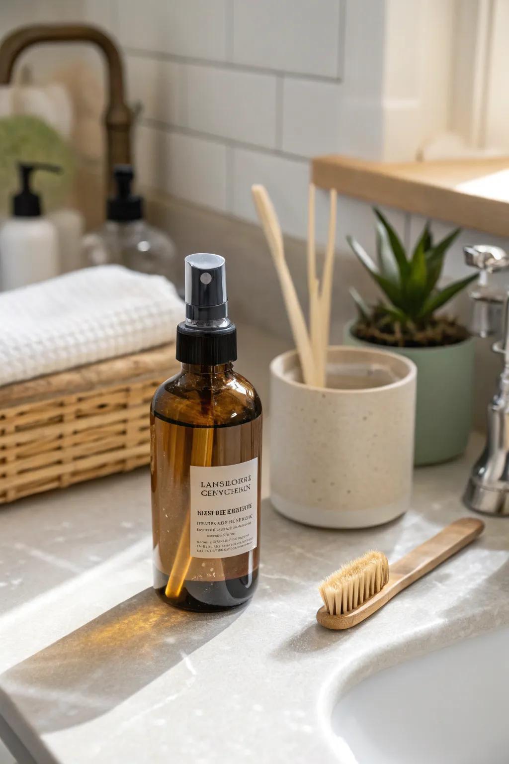 A revitalizing space spray developed using all-natural ingredients.