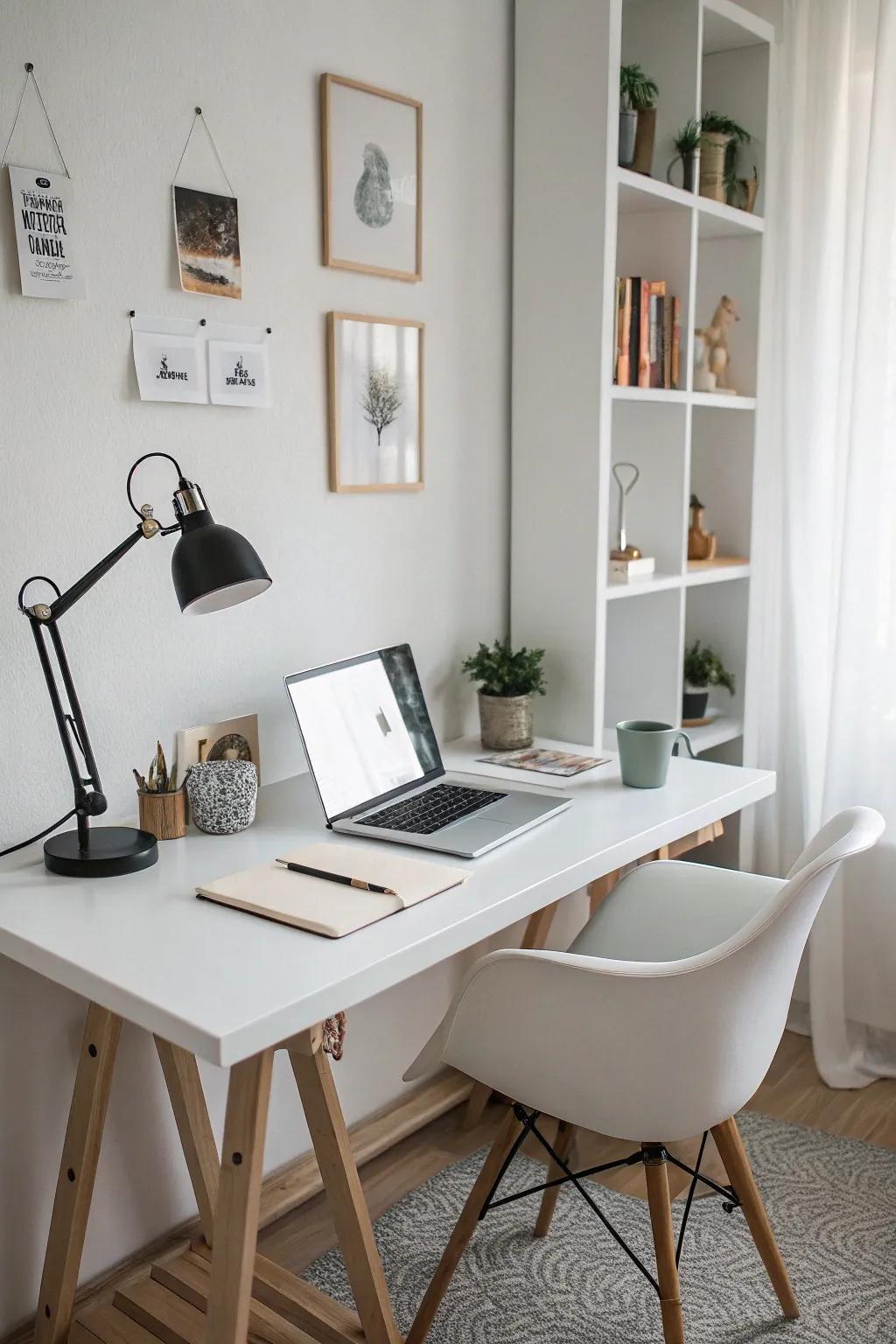 Minimalism helps promote focus and reduce distractions.
