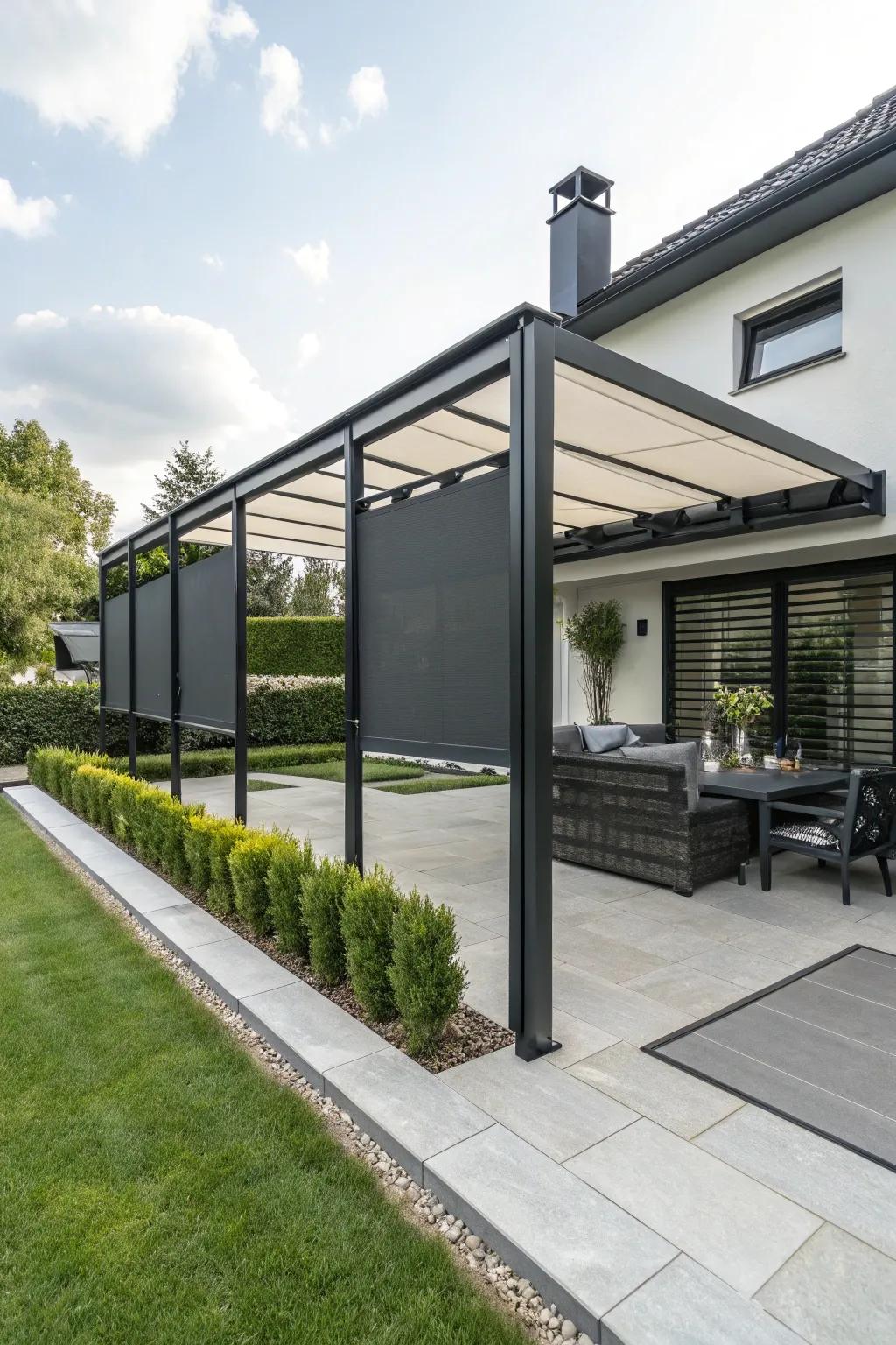 Flexible screens extend customizable privacy possibilities.
