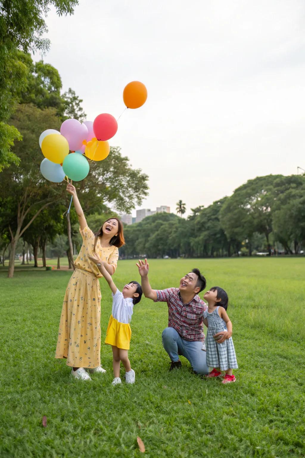 Infuse your images with cheerfulness and vibrancy using radiant balloons.
