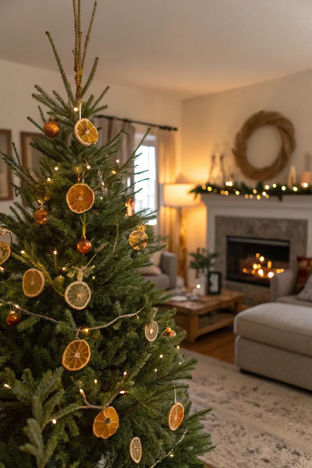 Citrus delight: revitalizing and scented.