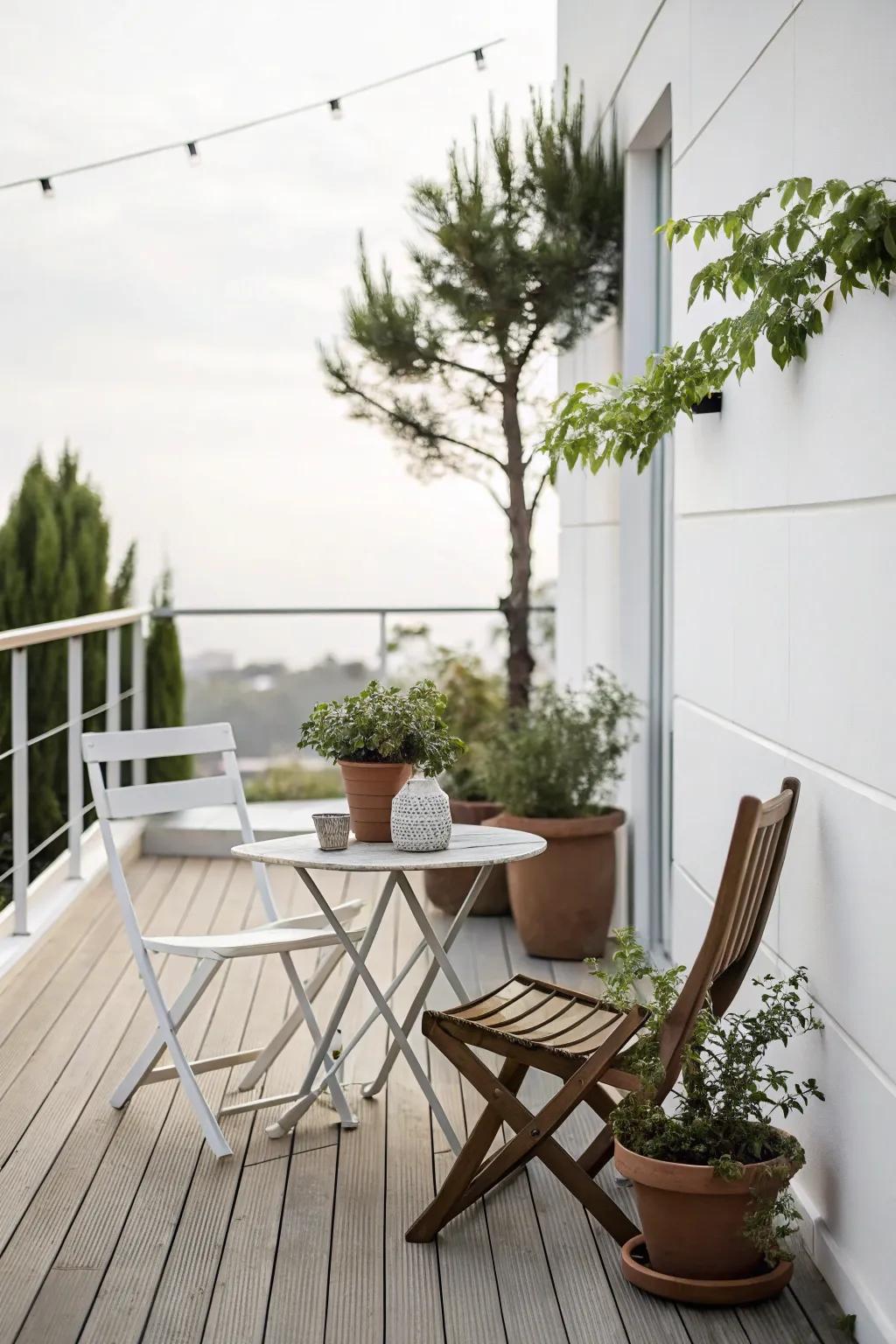 Your deck is kept fashionable and stress-free with minimalist design.