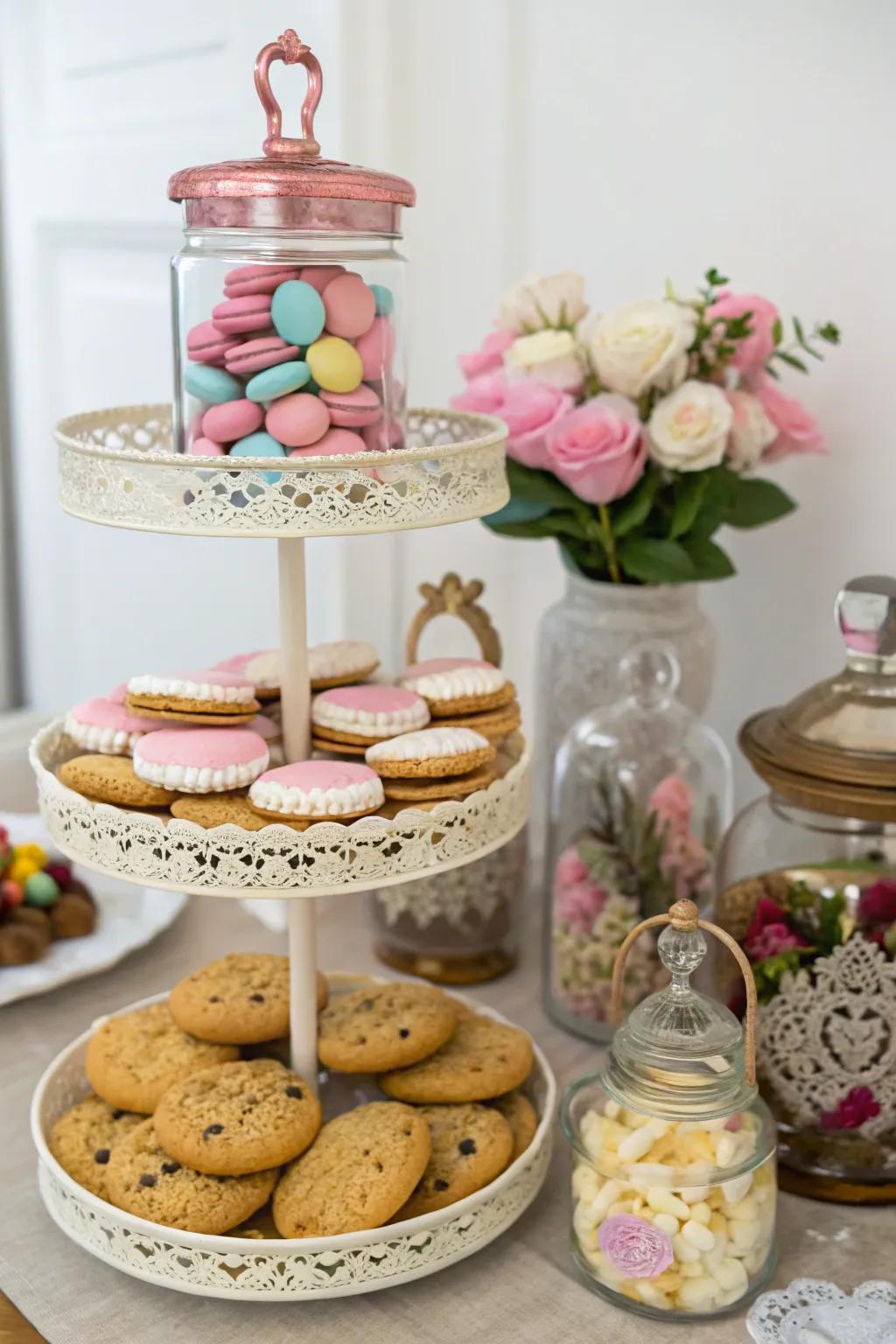 Tailored cookie showcasing that impresses through panache and flavor.