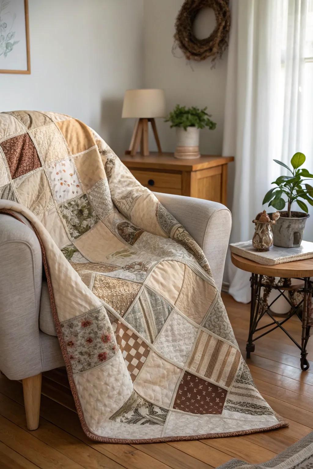 Transforming textile remnants into a cherished tapestry—where sustainability connects with Scandinavian grace.