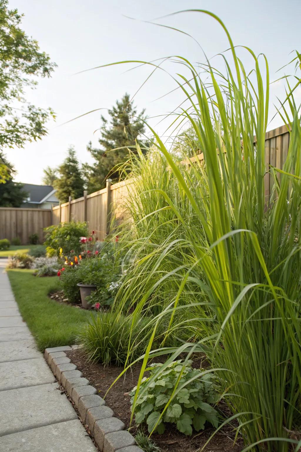 Lemongrass stalks prepared to infuse your tea with a citrusy zest.