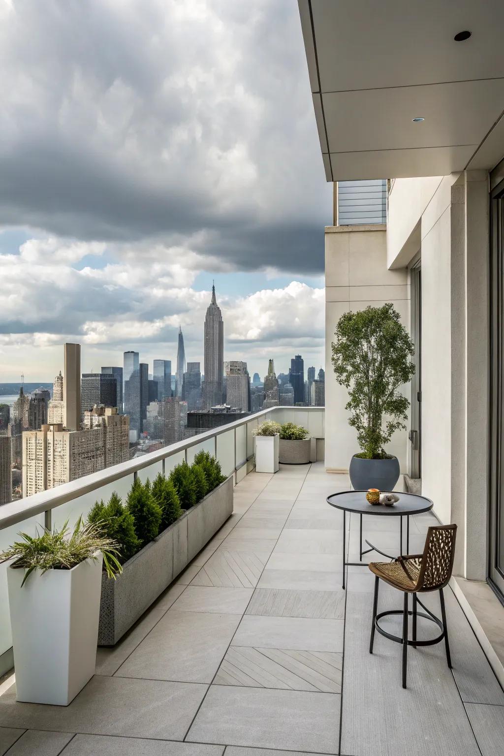 Simple design accentuates the allure of natural panoramas.
