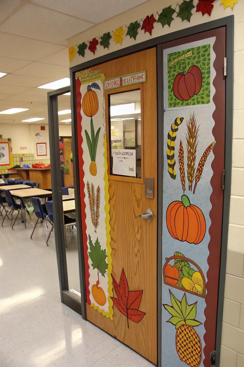 A harvest’s richness portal exhibition celebrating the time's wealth.