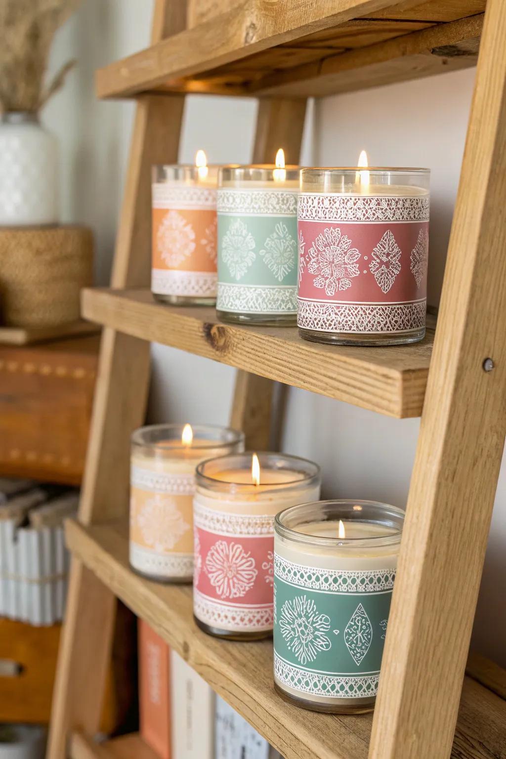An illumination set that imbues warmth and romance