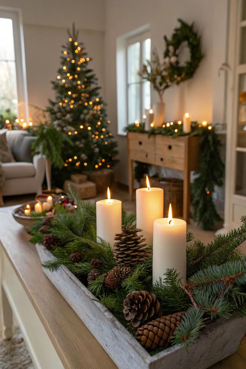 Observe the midwinter solstice through comfort and the elements.
