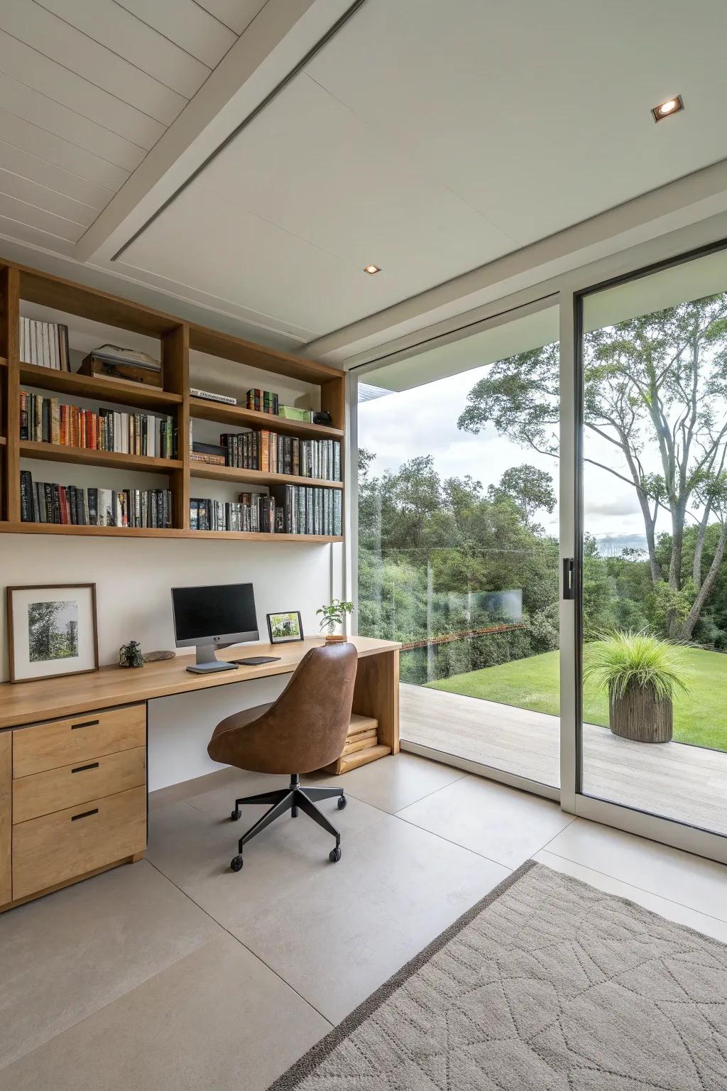 A spacious layout promotes comfort and ease of movement.