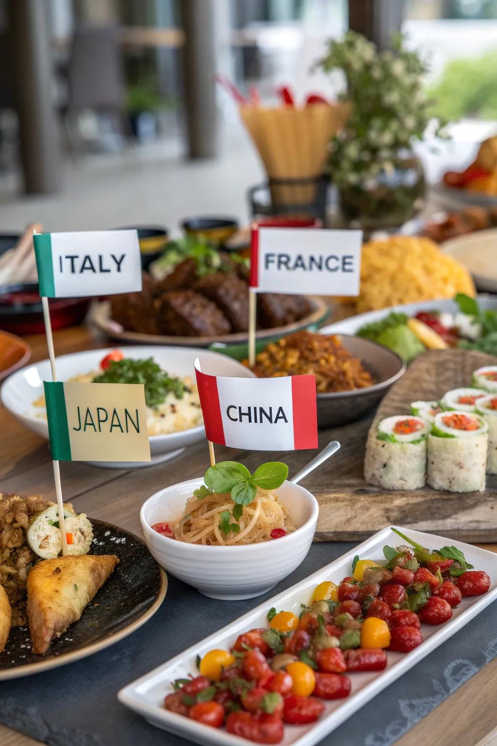 A potluck that brings global tastes to your World Cup celebration.