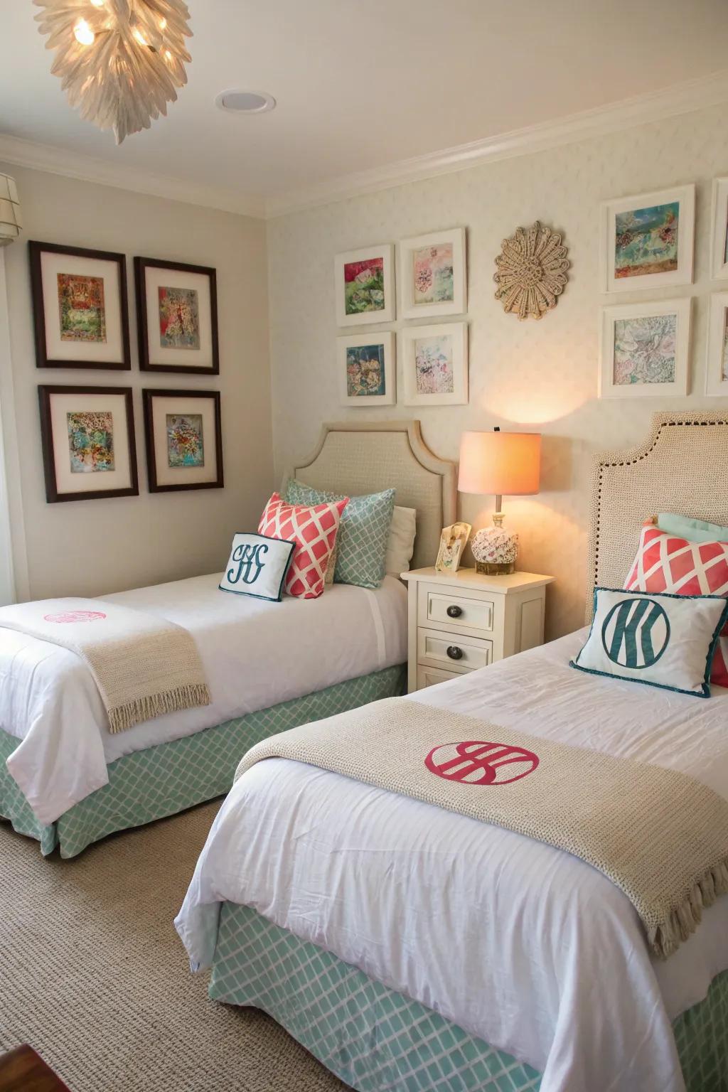 Personalized additions for individuality.