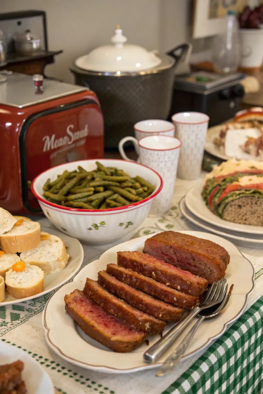 Delight your guests by presenting a menu inspired by the culinary customs of the 1940s.