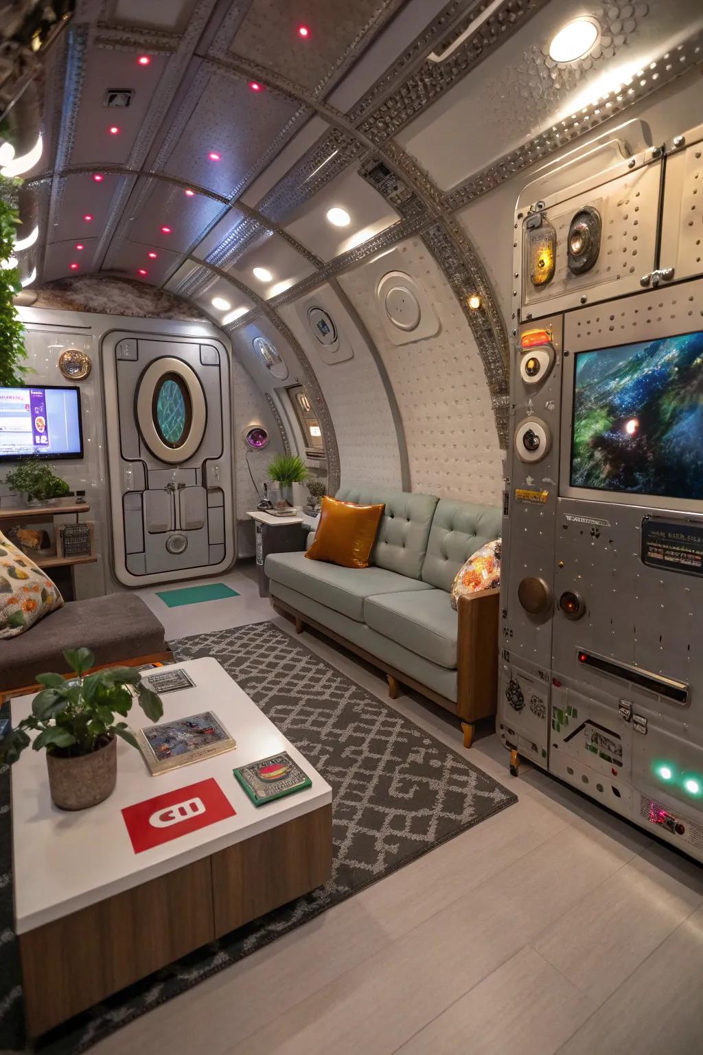 A modern space encourages thinking beyond the usual.