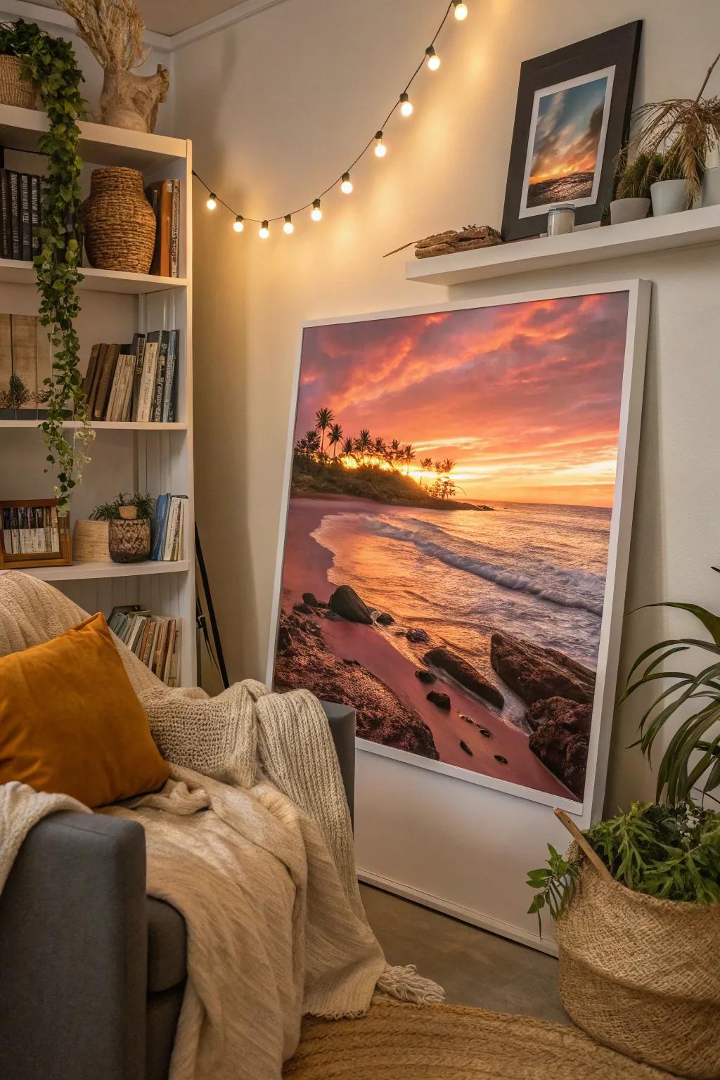 Bring nature's romance into your home with art.