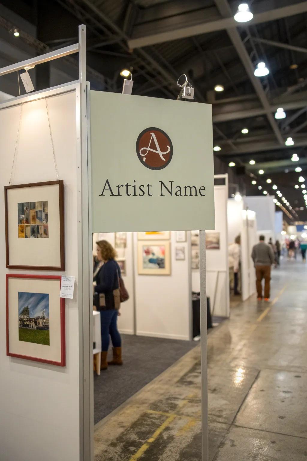 Unambiguous identity that attracts and informs attendees.