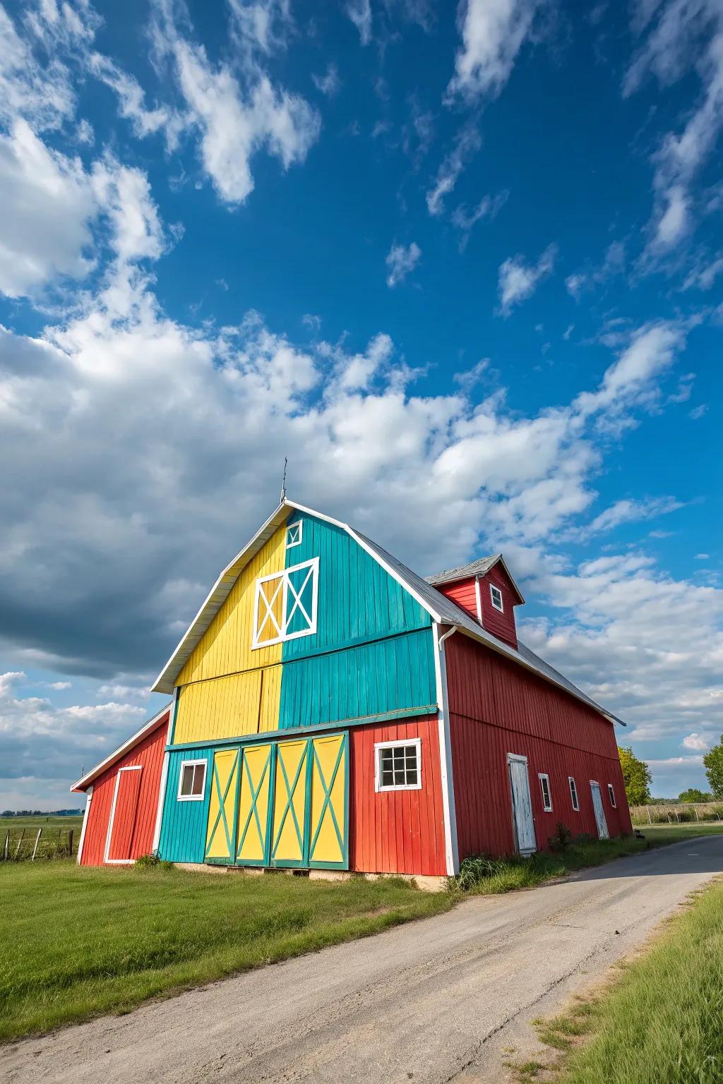 Spectrum choices can redefine a barn’s aesthetic.