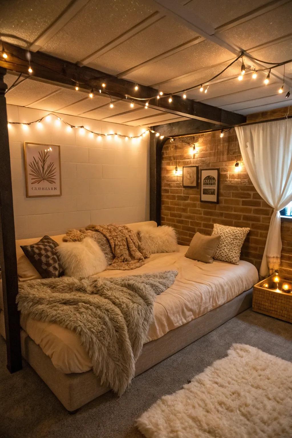 An informal space that’s perfect for unwinding and bonding.