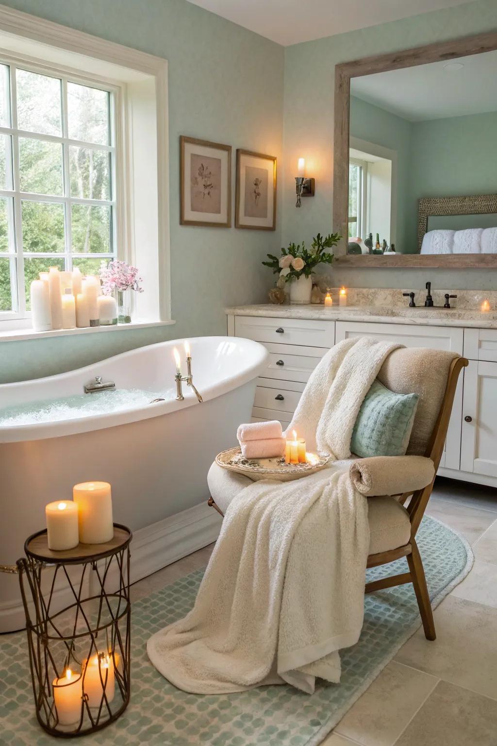 Transform your bathroom into a tranquil spa retreat.