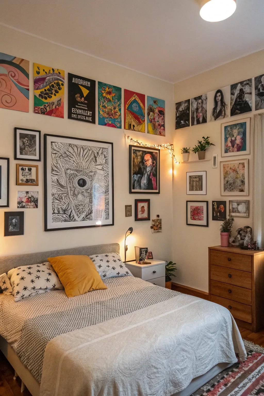 An assorted blend of art styles introduces personality and depth.