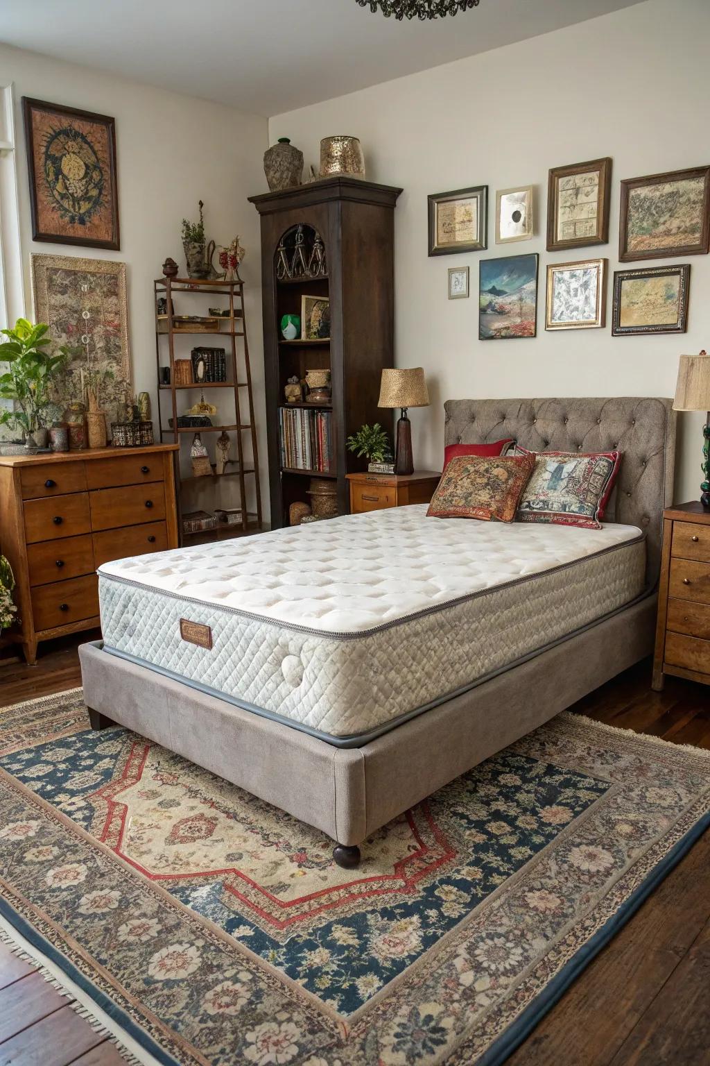 A harmonious mix of traditional and modern styles.